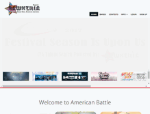 Tablet Screenshot of americanbattle.com